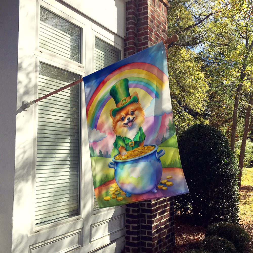 Pomeranian St Patrick's Day House Flag