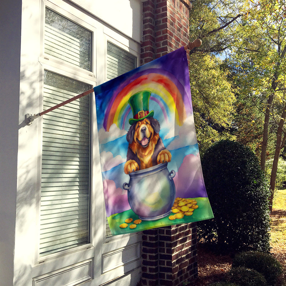 Buy this Tibetan Mastiff St Patrick's Day House Flag