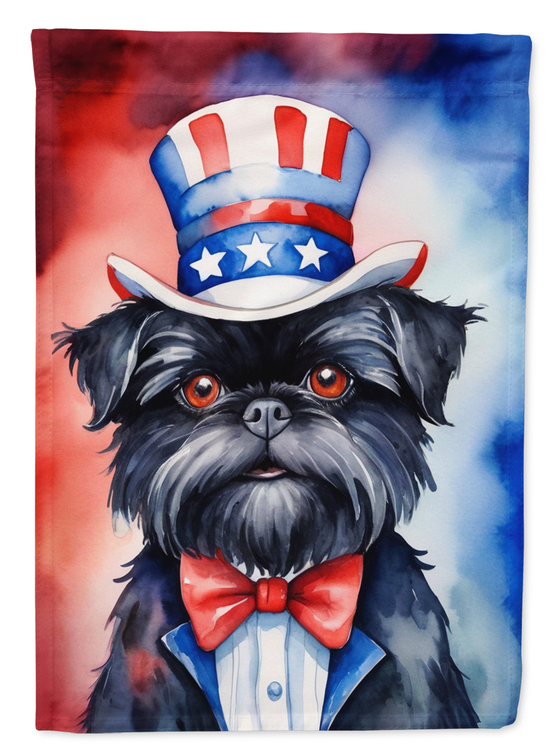 Buy this Affenpinscher Patriotic American House Flag
