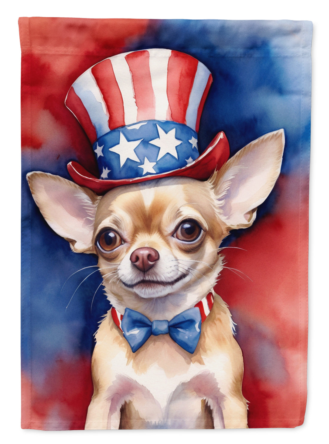 Buy this Chihuahua Patriotic American House Flag
