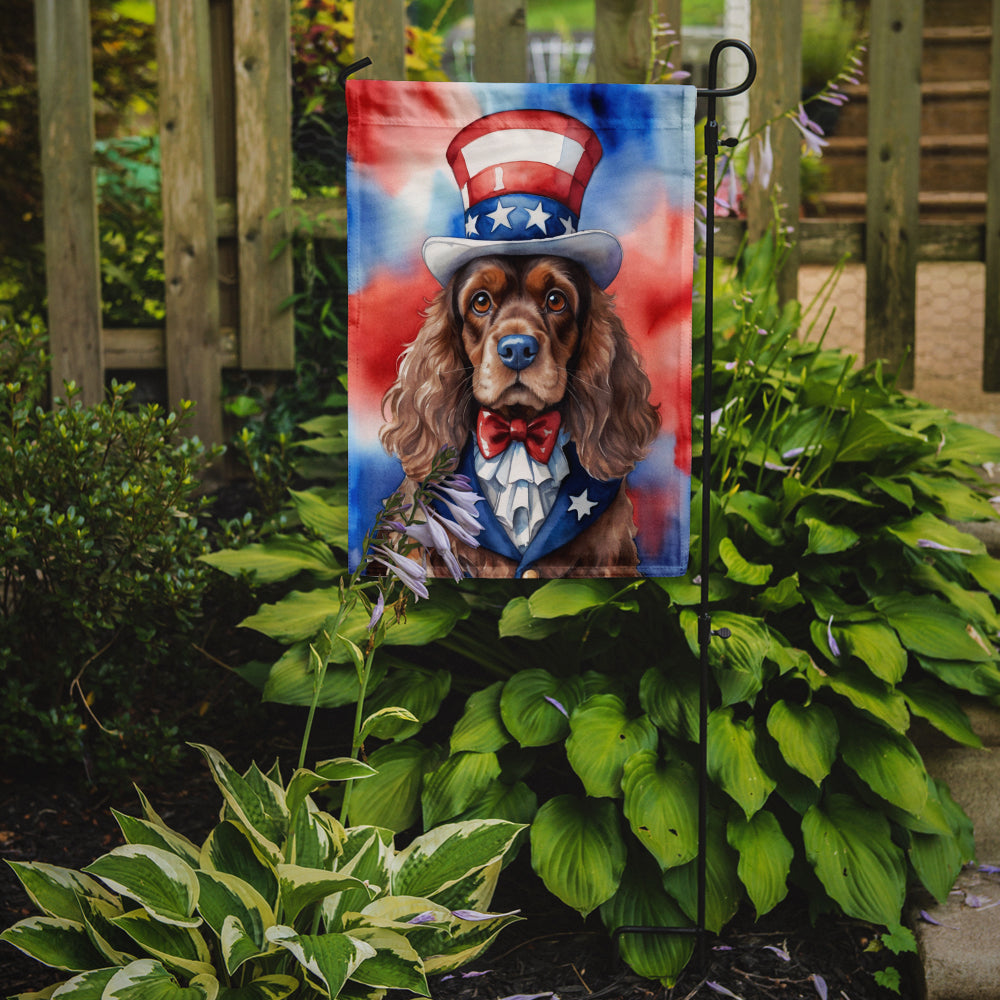 Buy this Cocker Spaniel Patriotic American Garden Flag