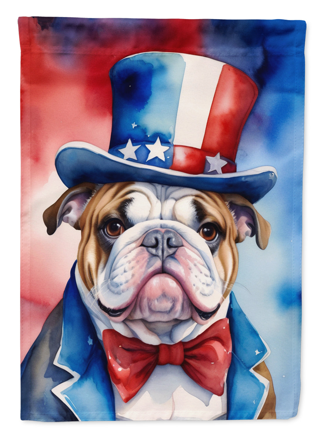 Buy this English Bulldog Patriotic American Garden Flag