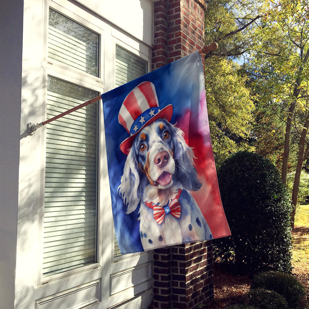 Buy this English Setter Patriotic American House Flag
