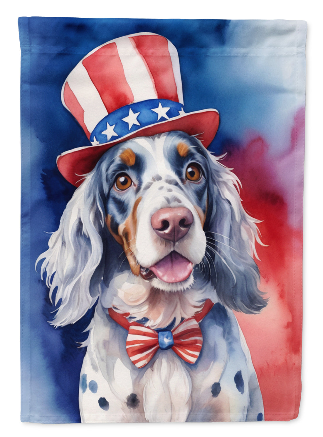 Buy this English Setter Patriotic American House Flag