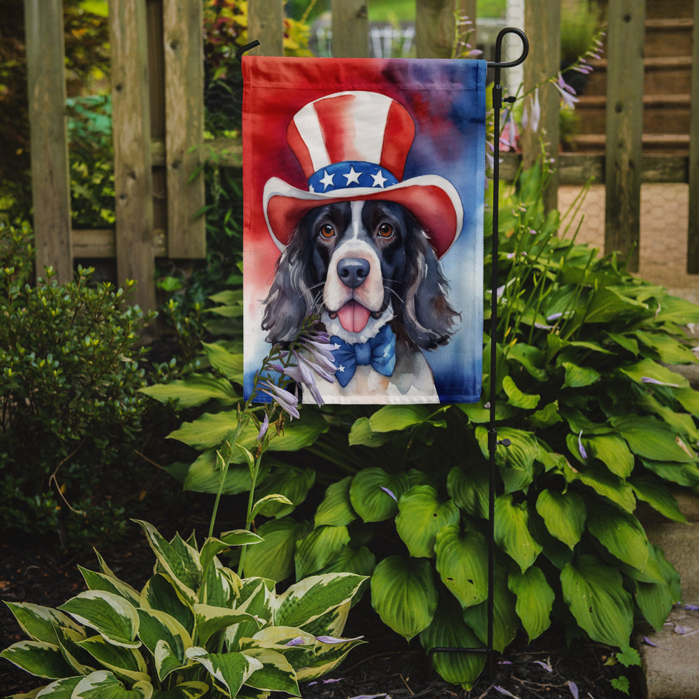 Buy this English Springer Spaniel Patriotic American Garden Flag