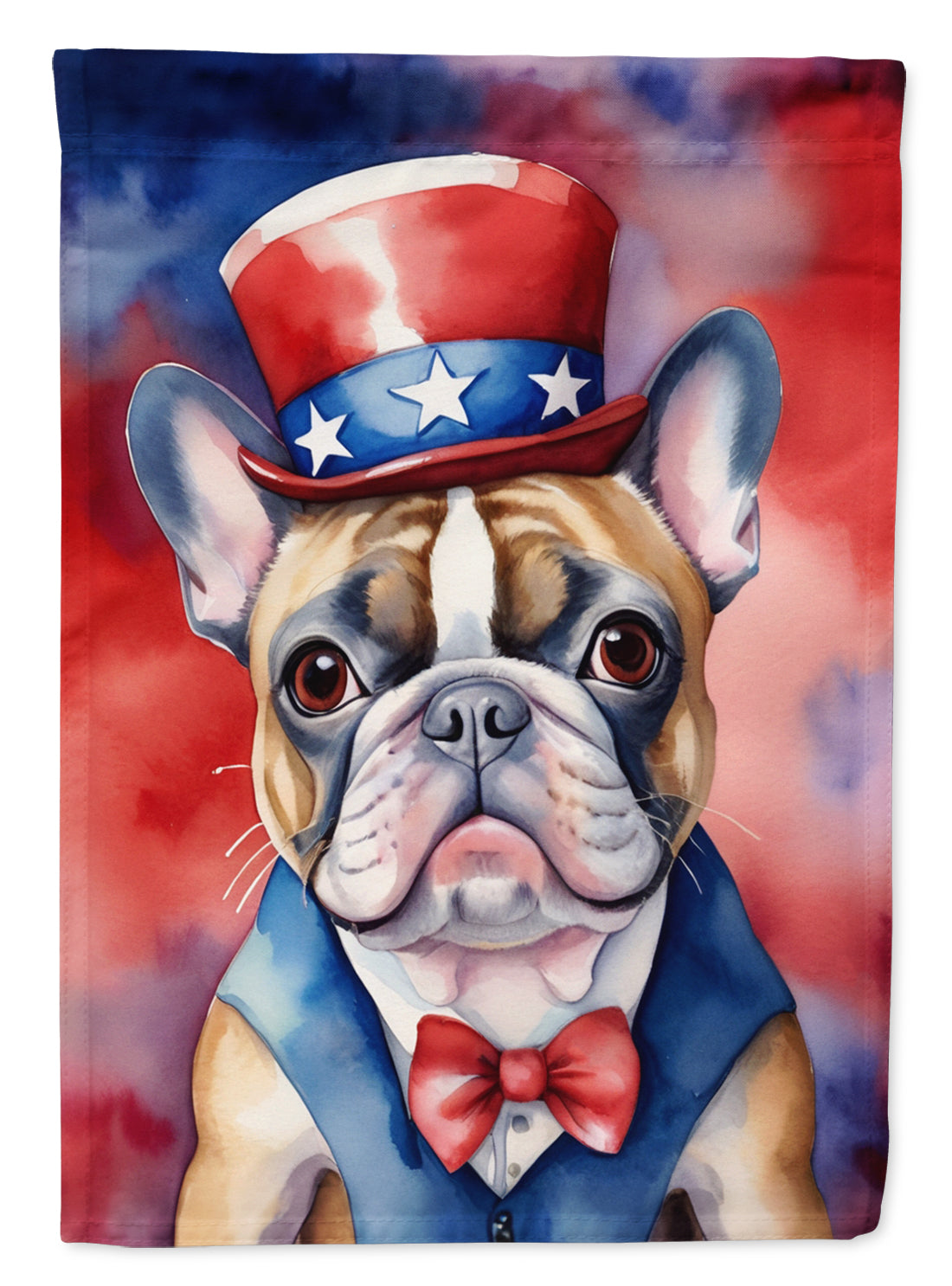 Buy this French Bulldog Patriotic American House Flag