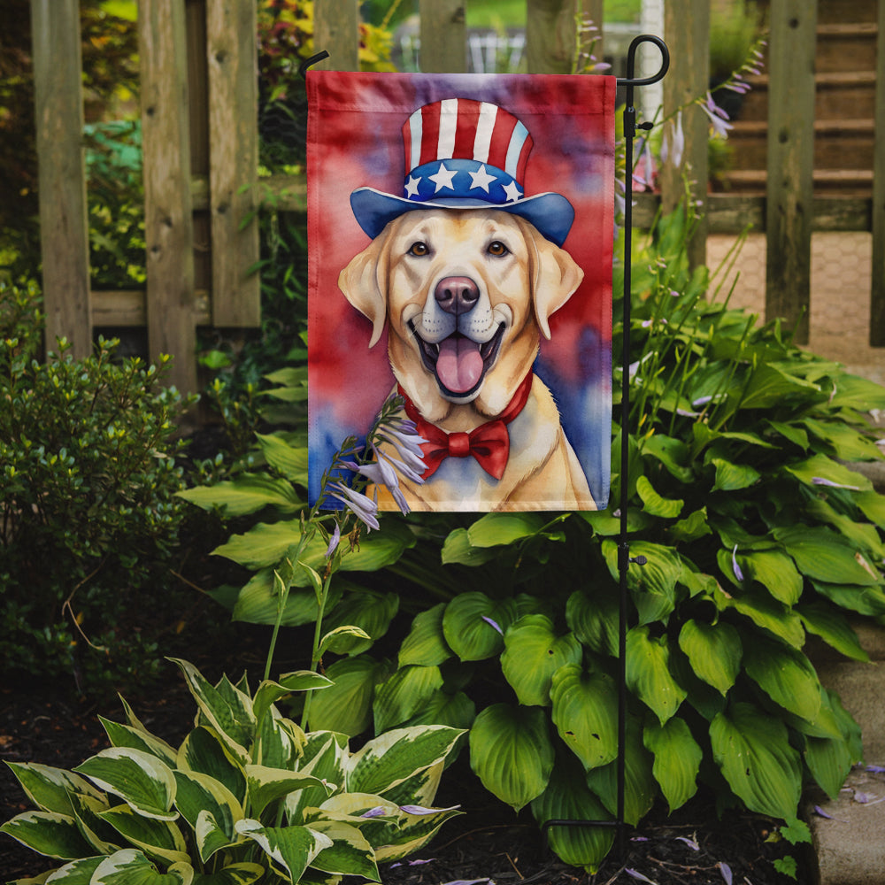 Buy this Labrador Retriever Patriotic American Garden Flag