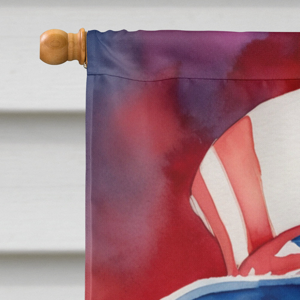 Norfolk Terrier Patriotic American House Flag