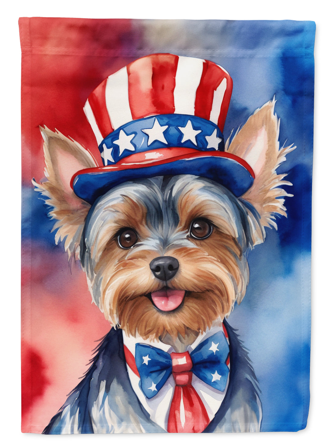 Buy this Yorkshire Terrier Patriotic American Garden Flag