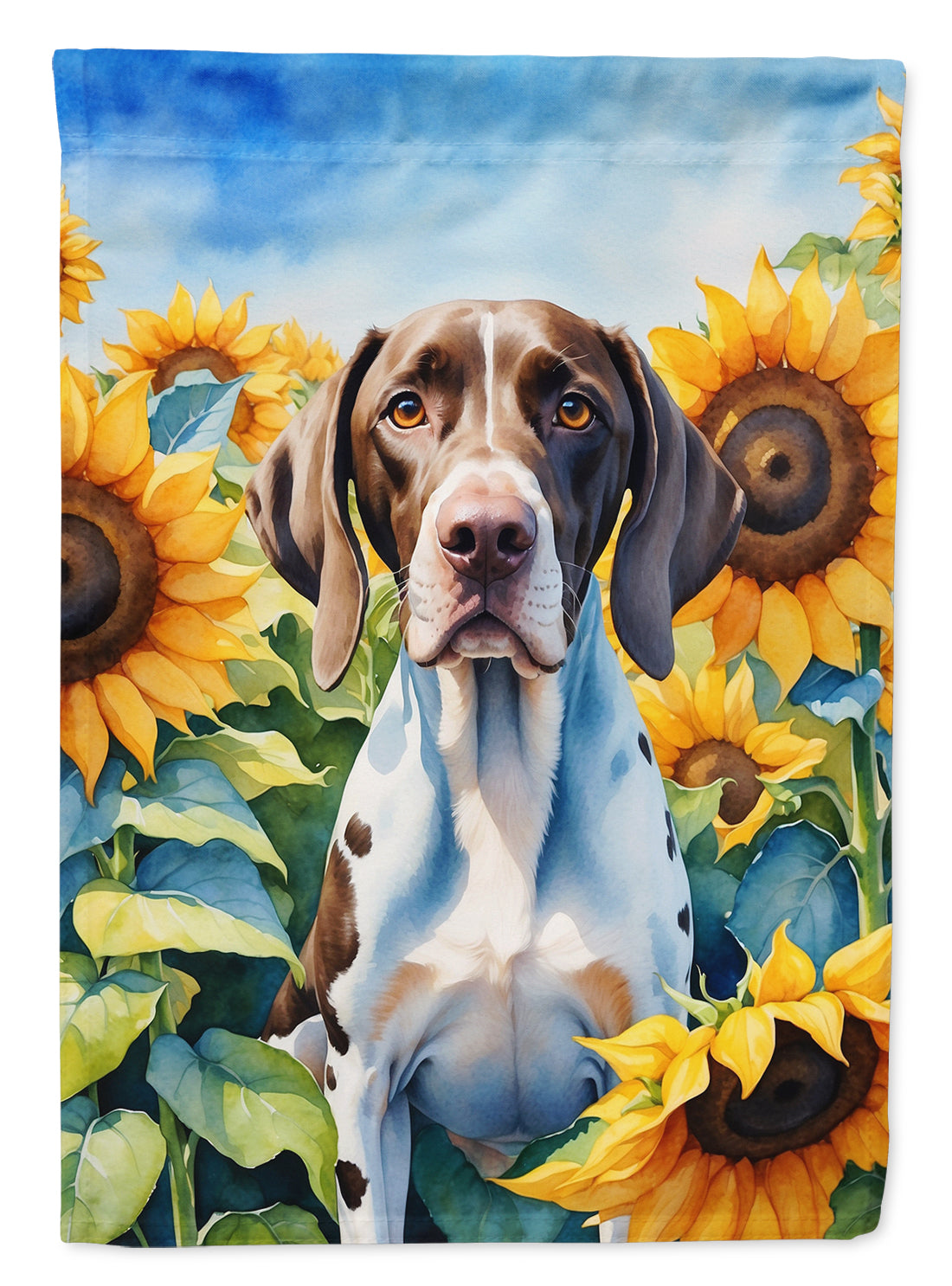 Buy this Pointer in Sunflowers House Flag