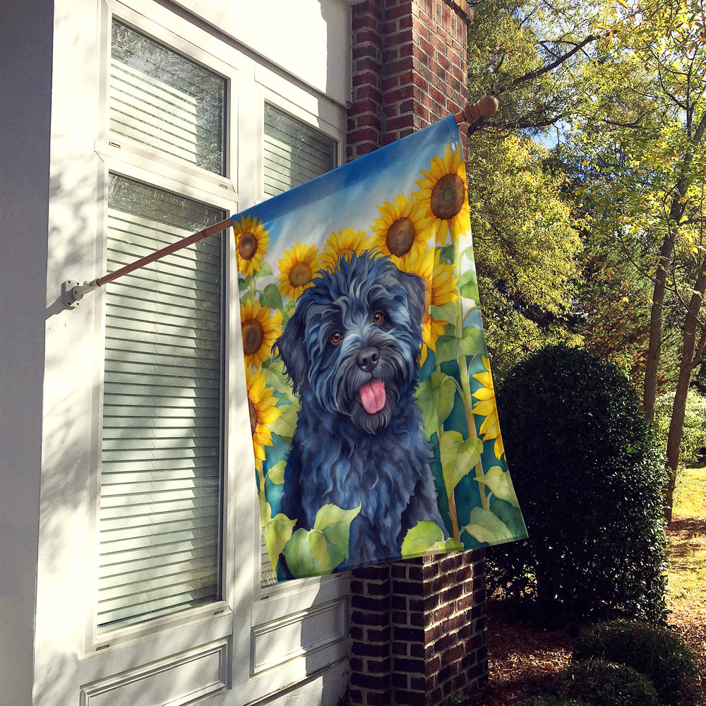 Buy this Puli in Sunflowers House Flag