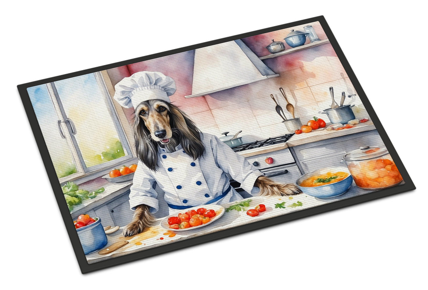 Buy this Afghan Hound The Chef Doormat