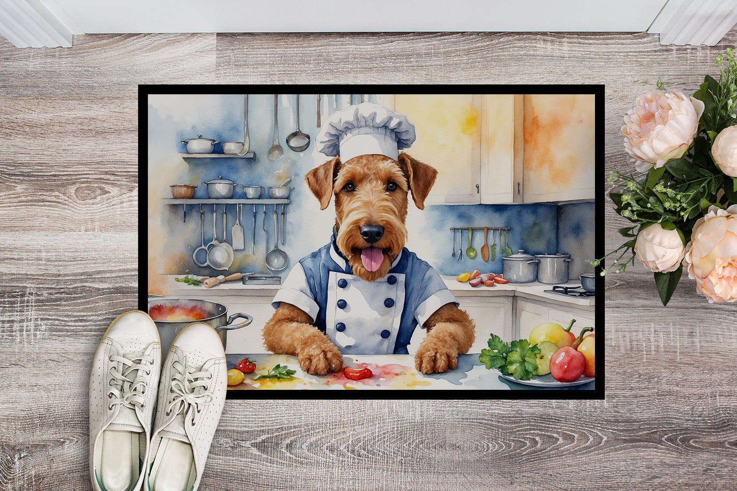 Buy this Airedale Terrier The Chef Doormat