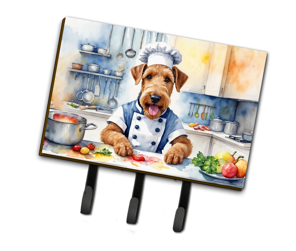 Buy this Airedale Terrier The Chef Leash or Key Holder