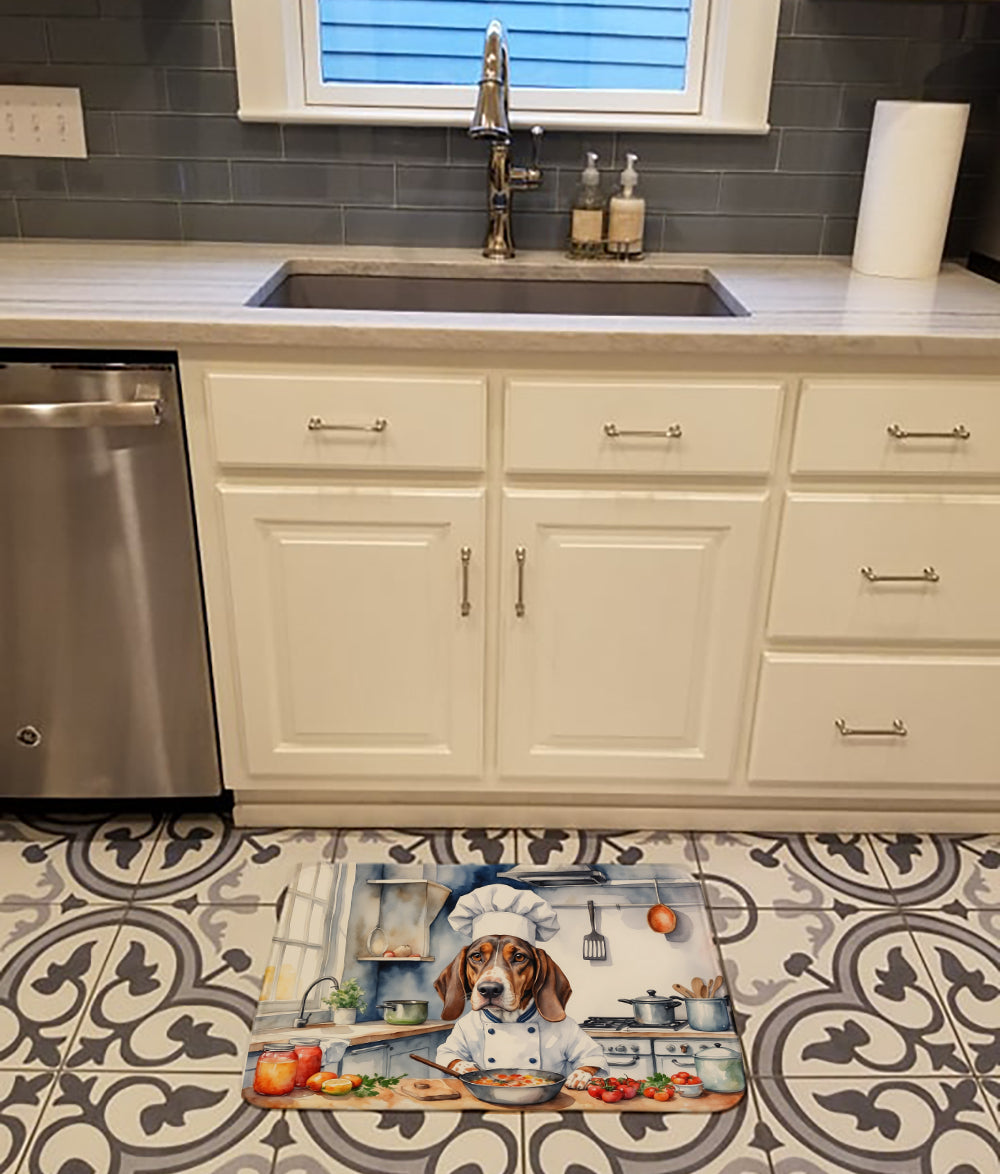 American English Coonhound The Chef Memory Foam Kitchen Mat