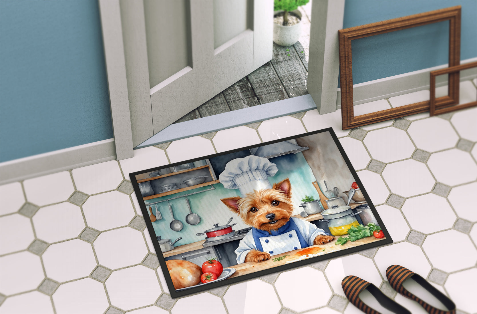 Australian Terrier The Chef Doormat