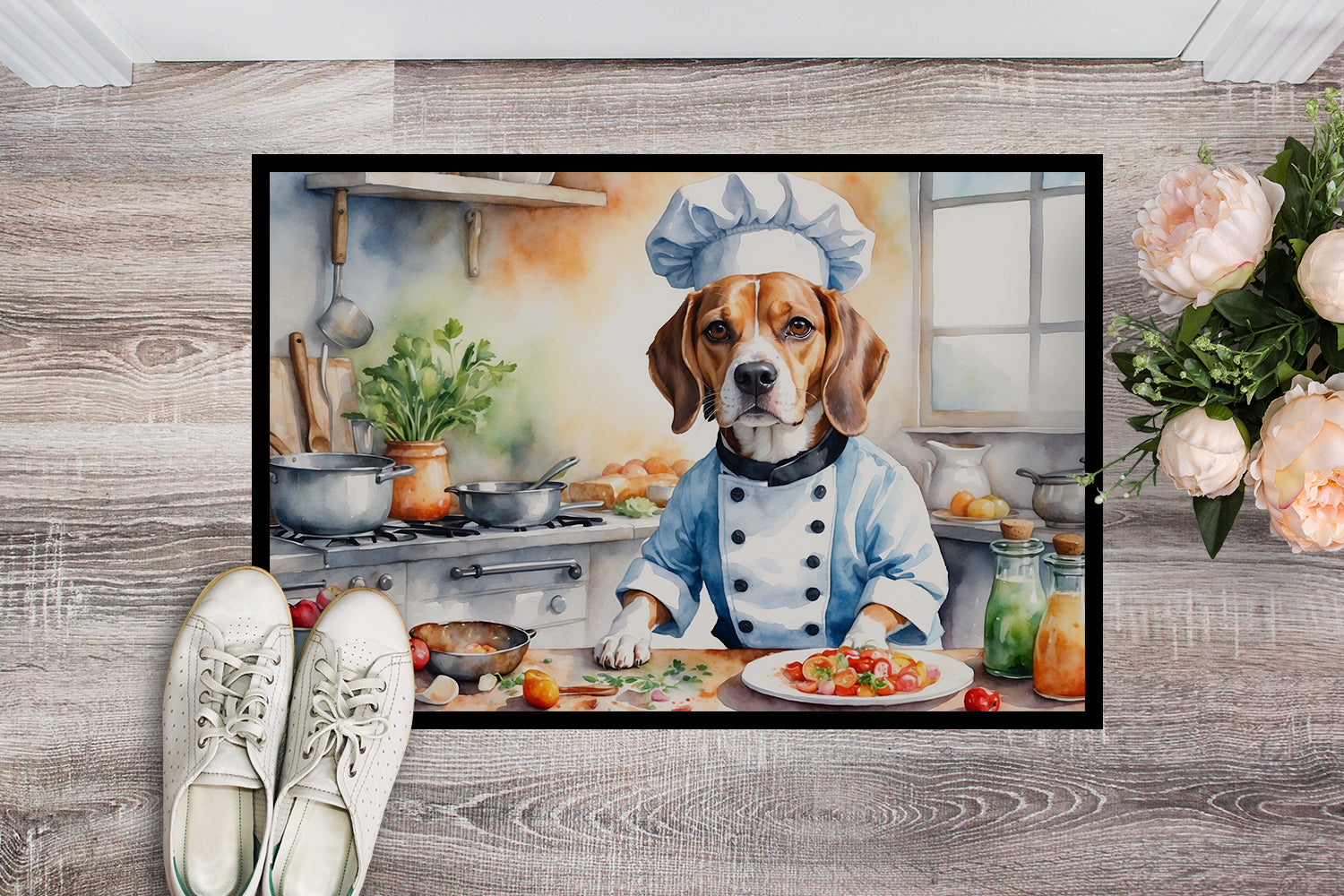 Beagle The Chef Doormat