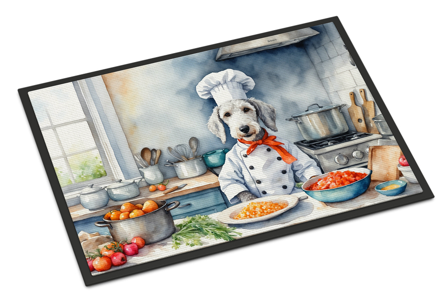 Buy this Bedlington Terrier The Chef Doormat