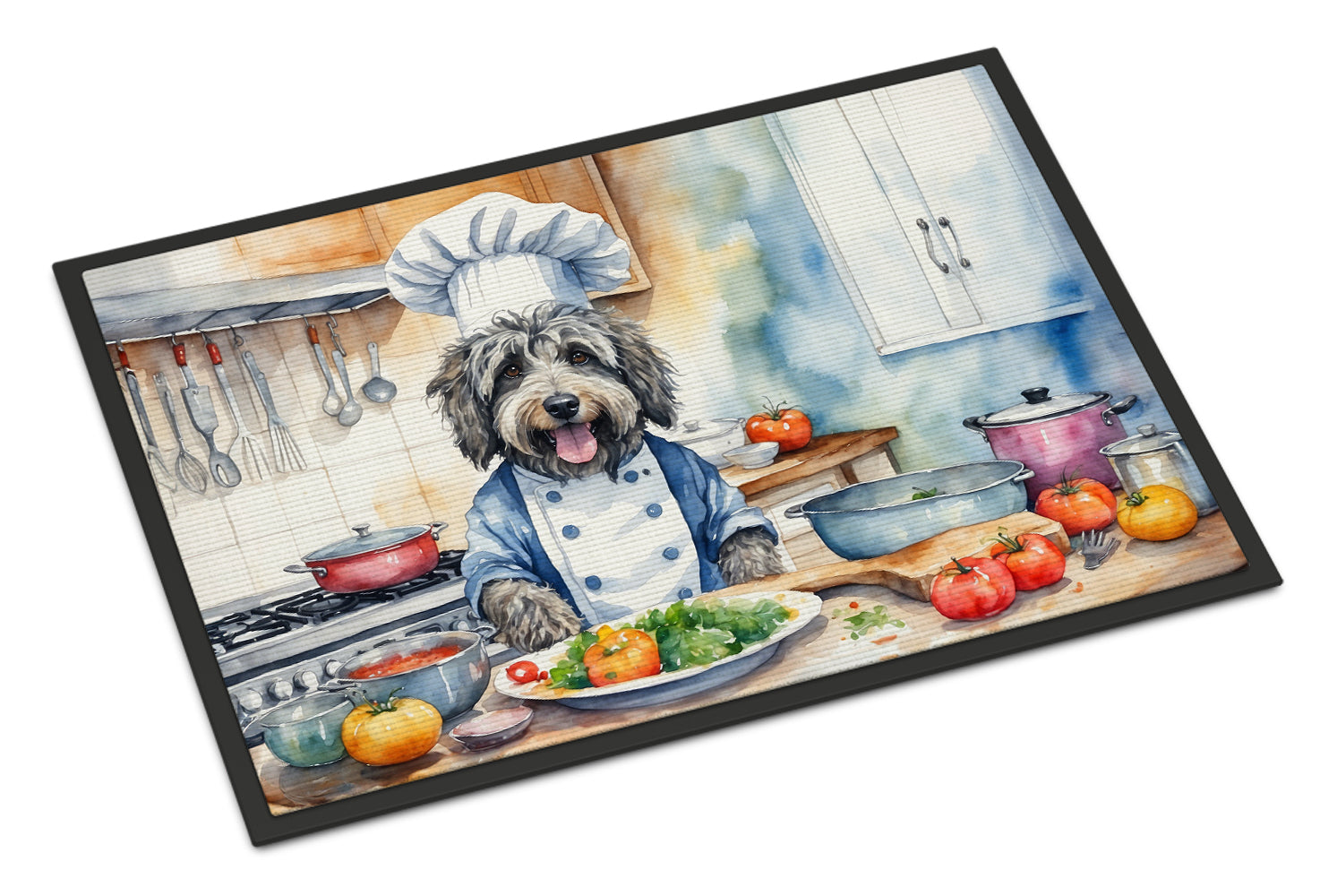 Buy this Bergamasco Sheepdog The Chef Doormat