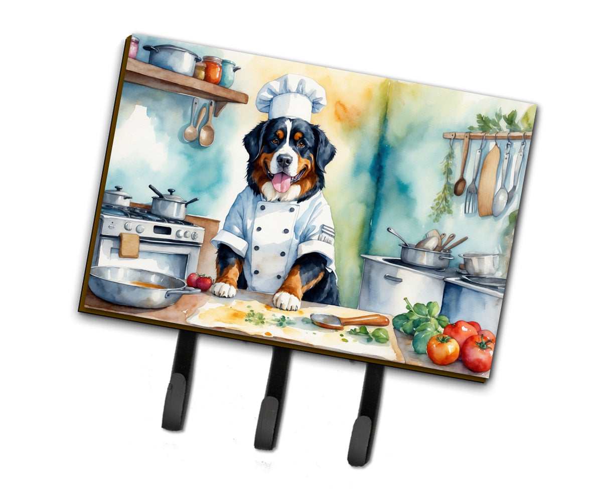 Buy this Bernese Mountain Dog The Chef Leash or Key Holder
