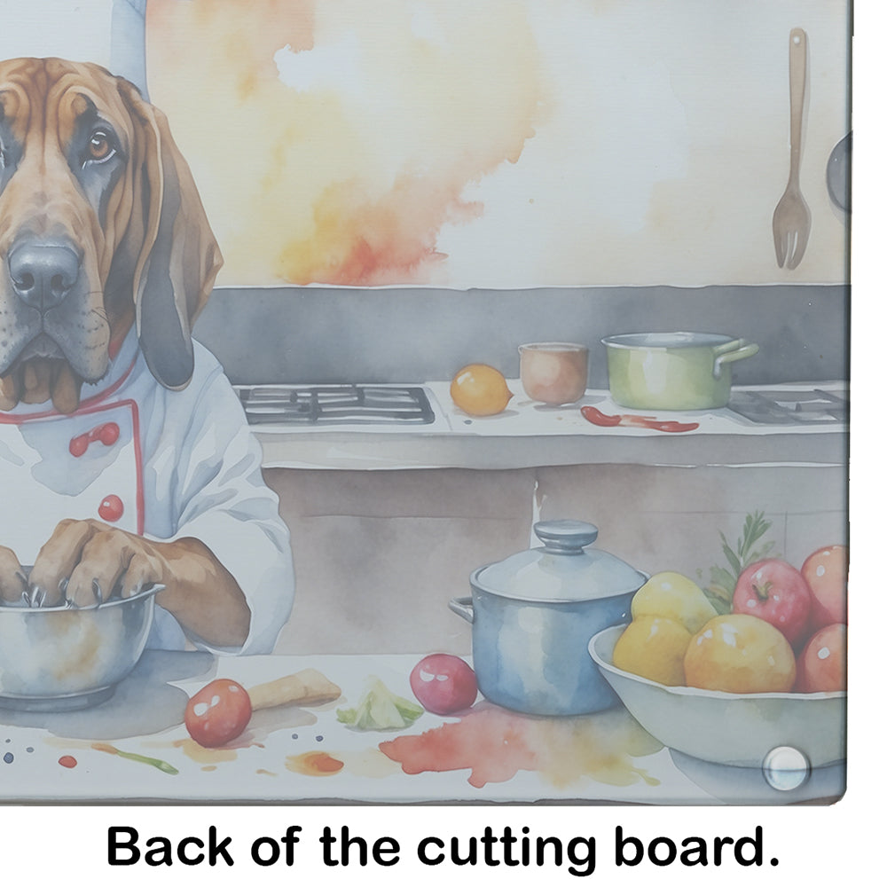 Bloodhound The Chef Glass Cutting Board