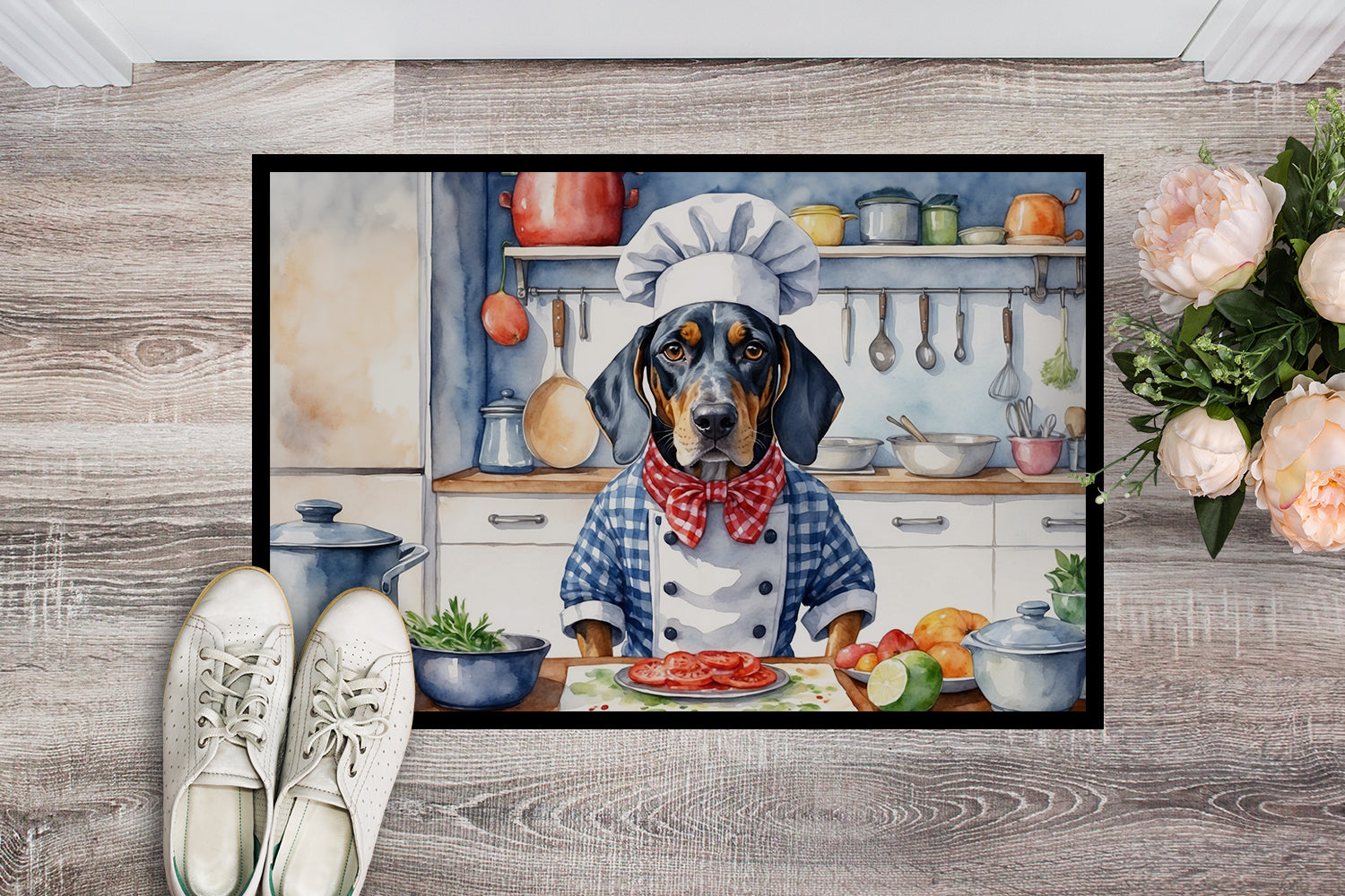 Buy this Bluetick Coonhound The Chef Doormat
