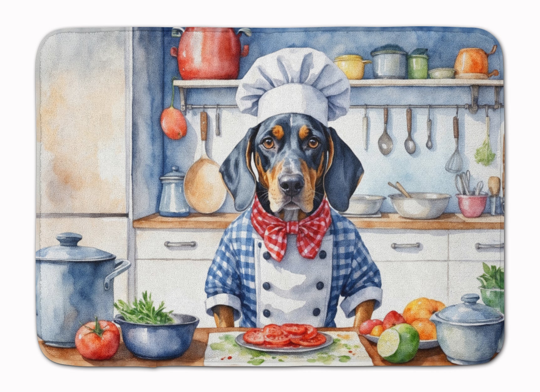 Buy this Bluetick Coonhound The Chef Memory Foam Kitchen Mat