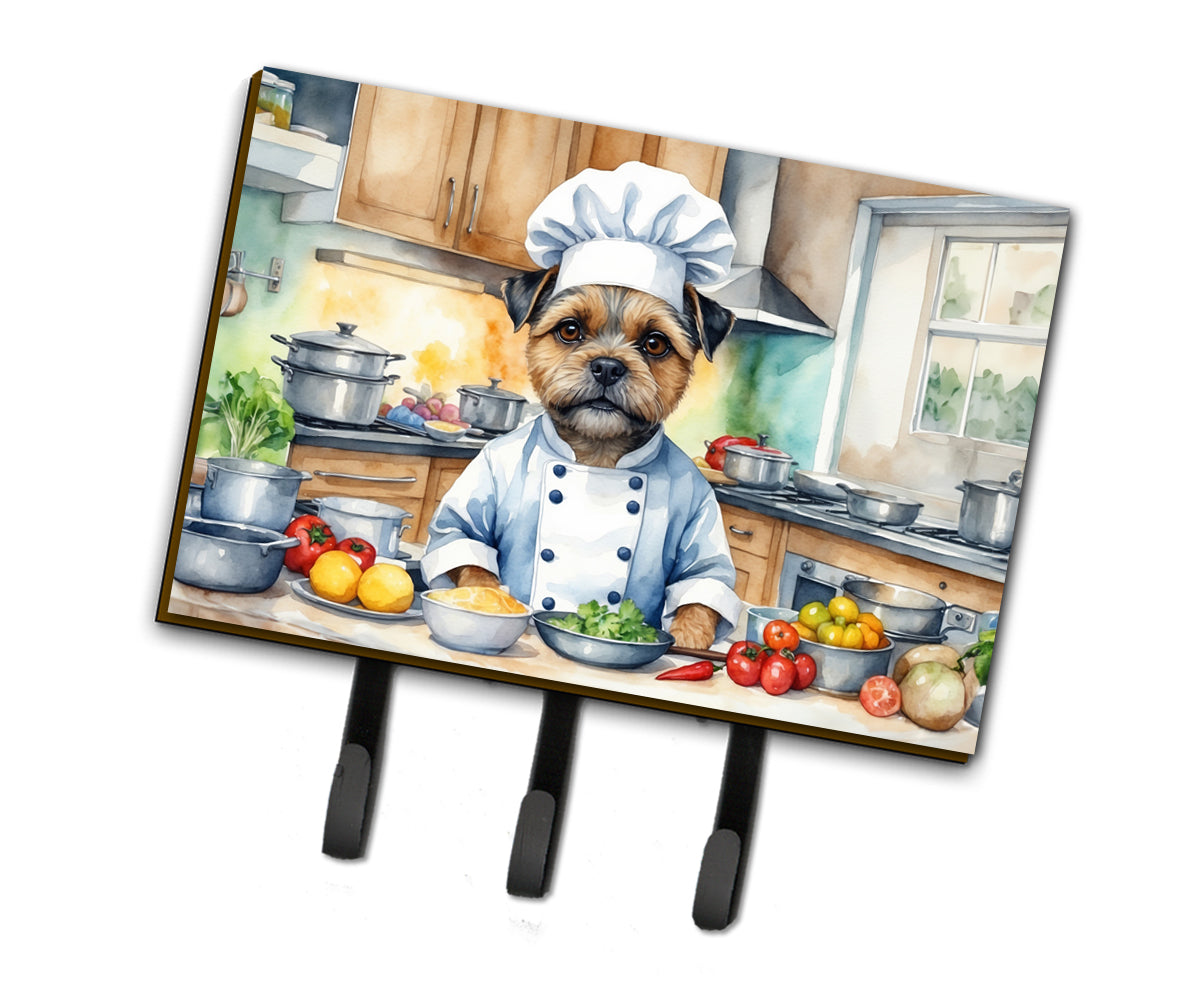 Buy this Border Terrier The Chef Leash or Key Holder