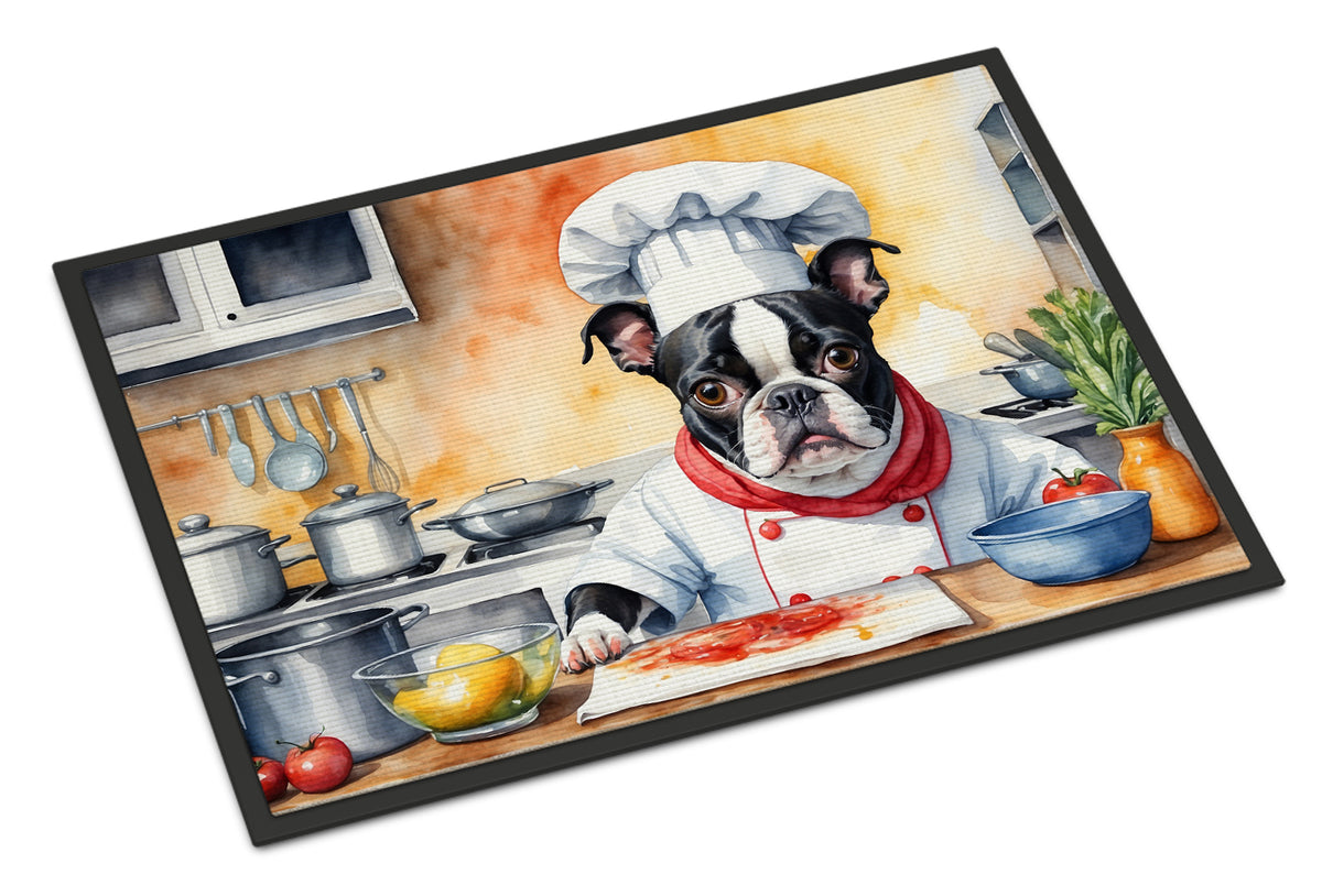 Buy this Boston Terrier The Chef Doormat