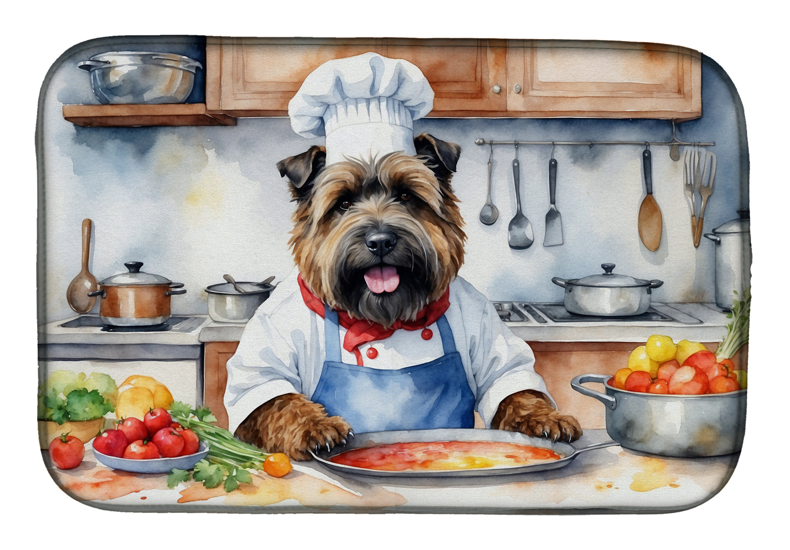 Buy this Bouvier des Flandres The Chef Dish Drying Mat