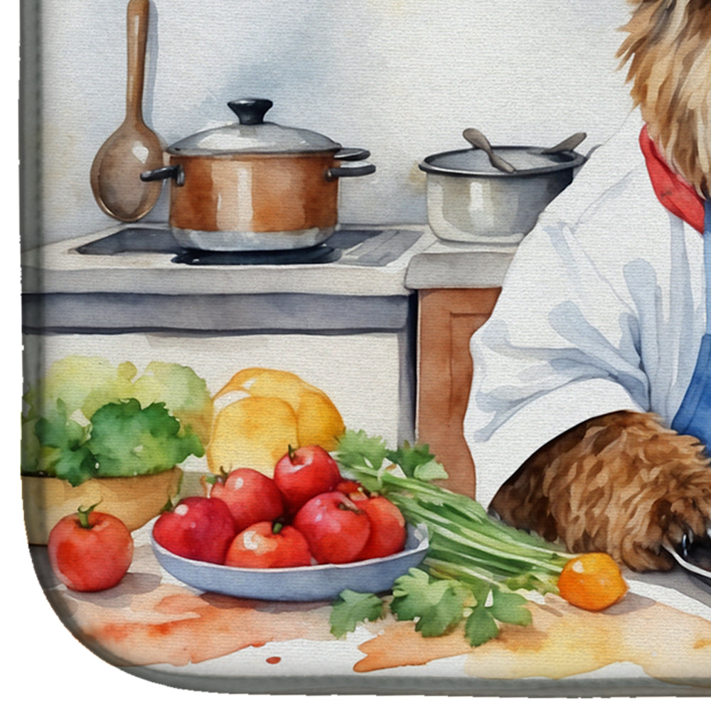 Bouvier des Flandres The Chef Dish Drying Mat