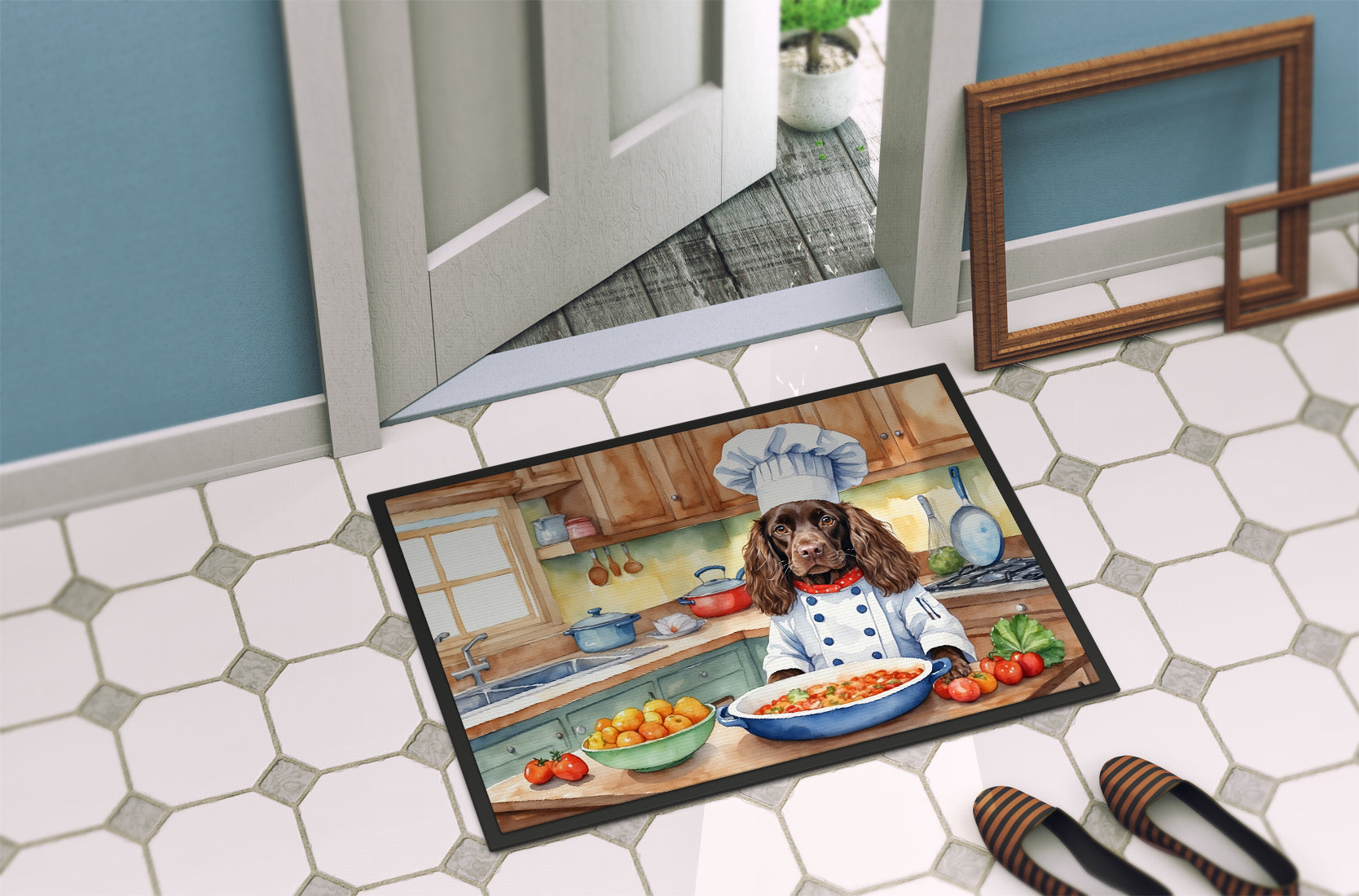 Boykin Spaniel The Chef Doormat