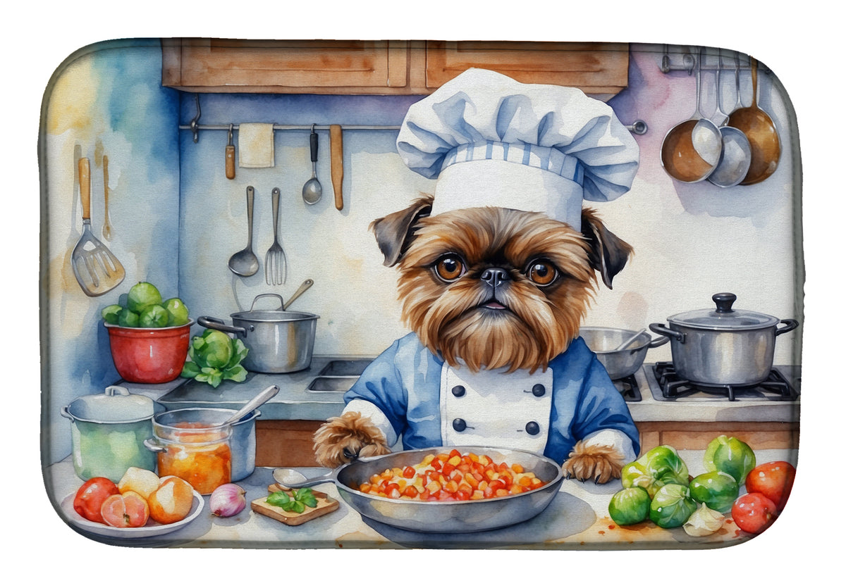 Buy this Brussels Griffon The Chef Dish Drying Mat