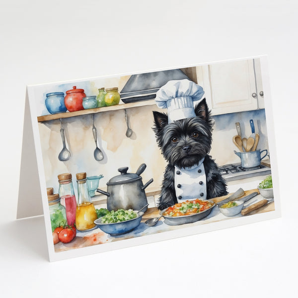 Buy this Cairn Terrier The Chef Greeting Cards Pack of 8