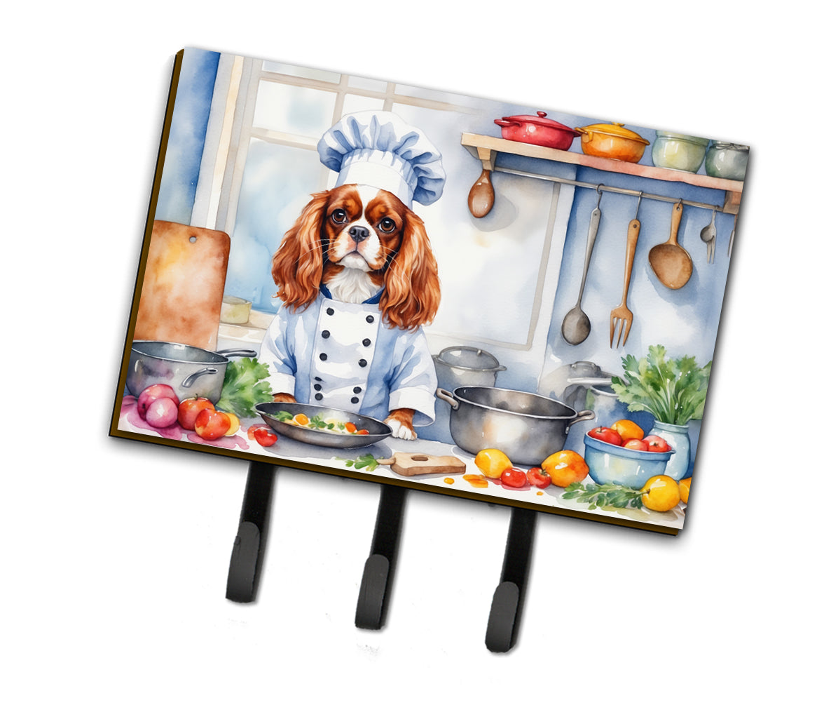 Buy this Cavalier Spaniel The Chef Leash or Key Holder