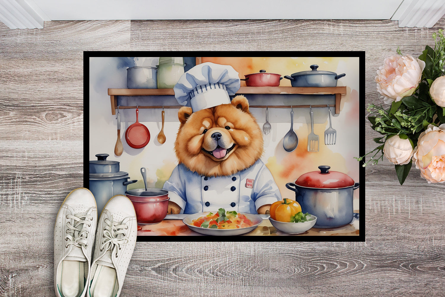 Chow Chow The Chef Doormat