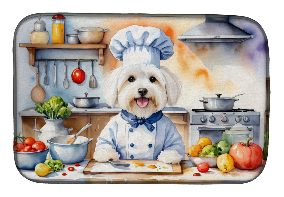 Buy this Coton de Tulear The Chef Dish Drying Mat
