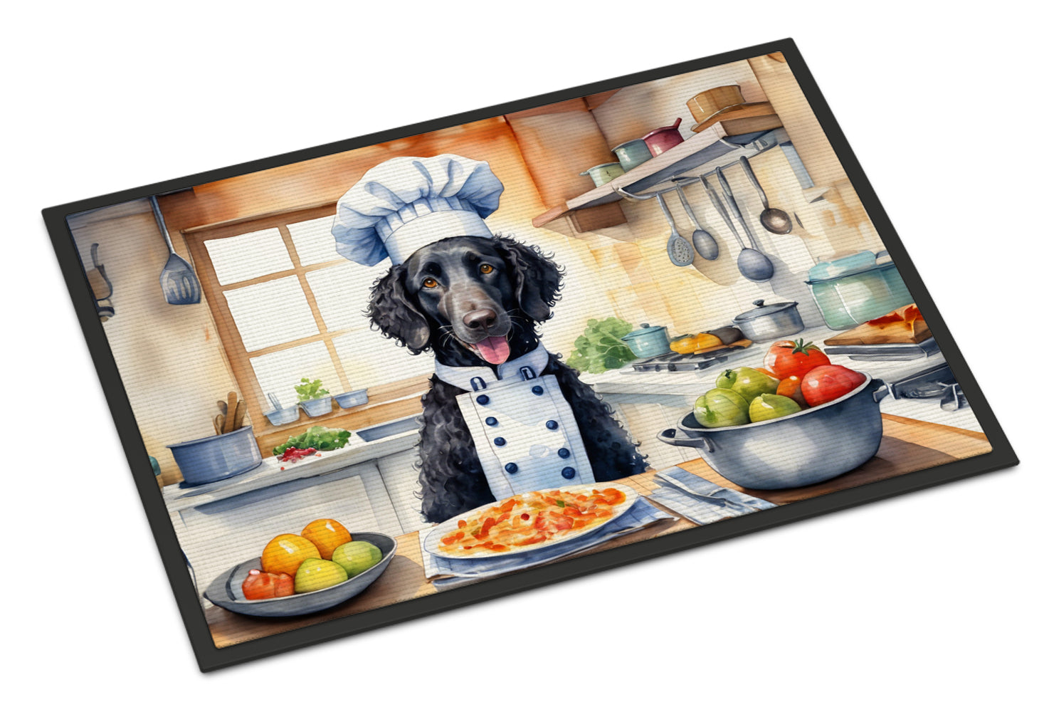 Buy this Curly-Coated Retriever The Chef Doormat