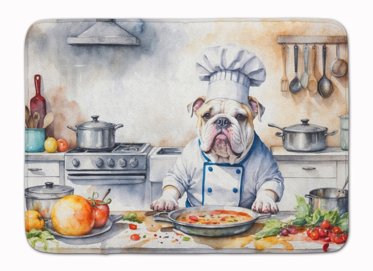 Buy this English Bulldog The Chef Memory Foam Kitchen Mat