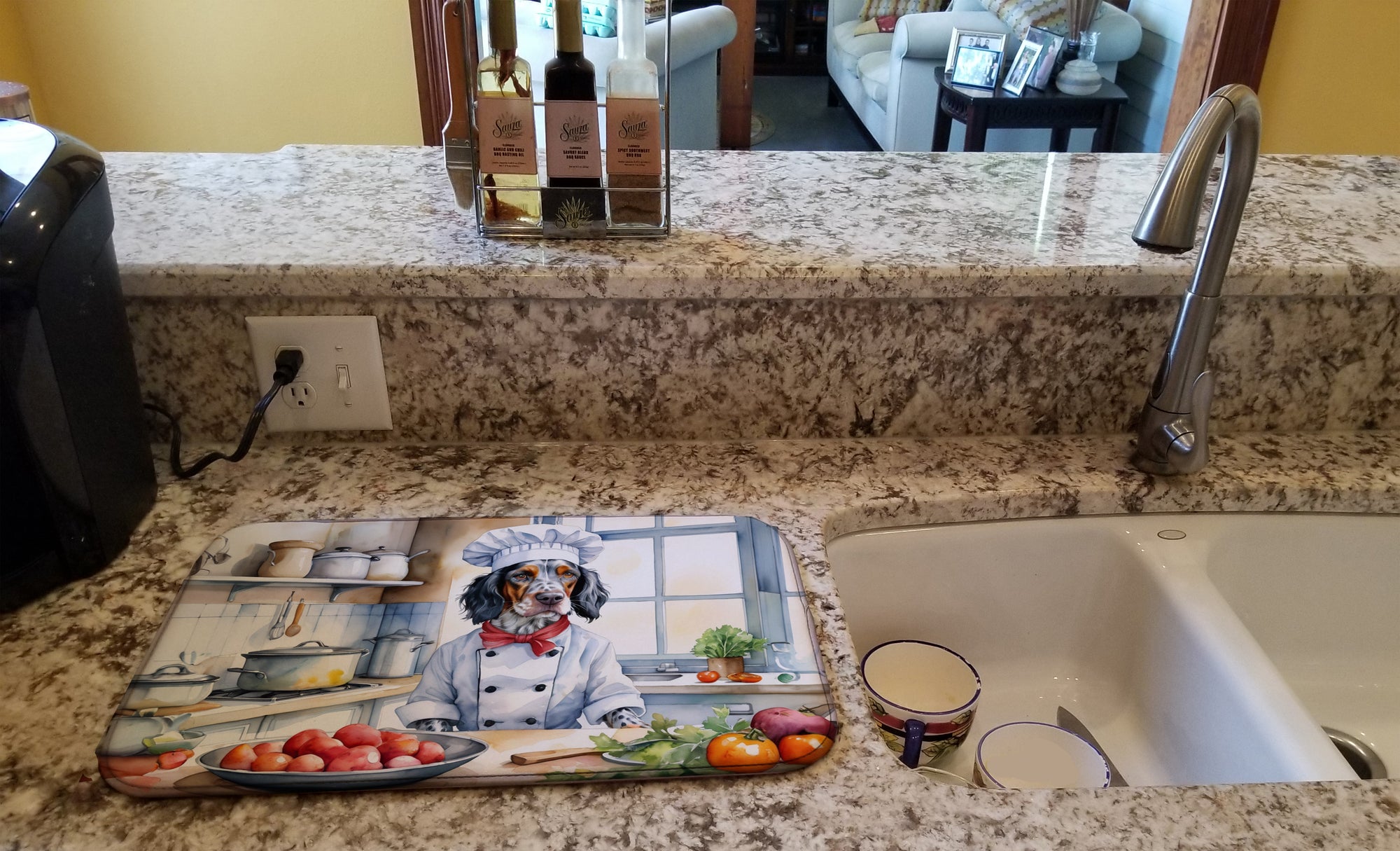 Buy this English Setter The Chef Dish Drying Mat