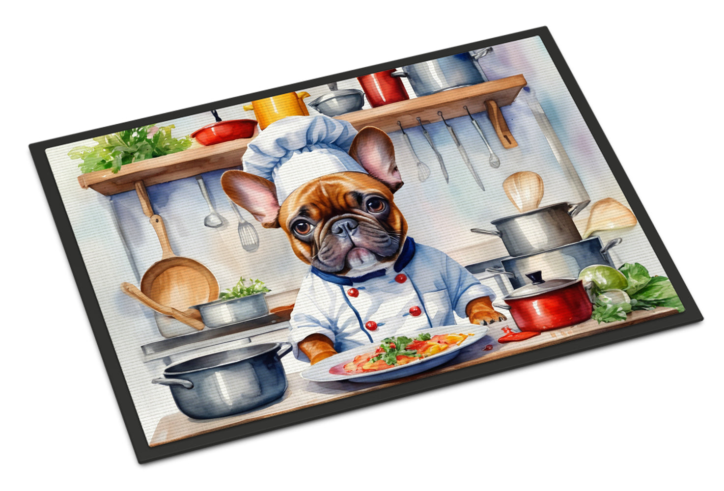 Buy this French Bulldog The Chef Doormat