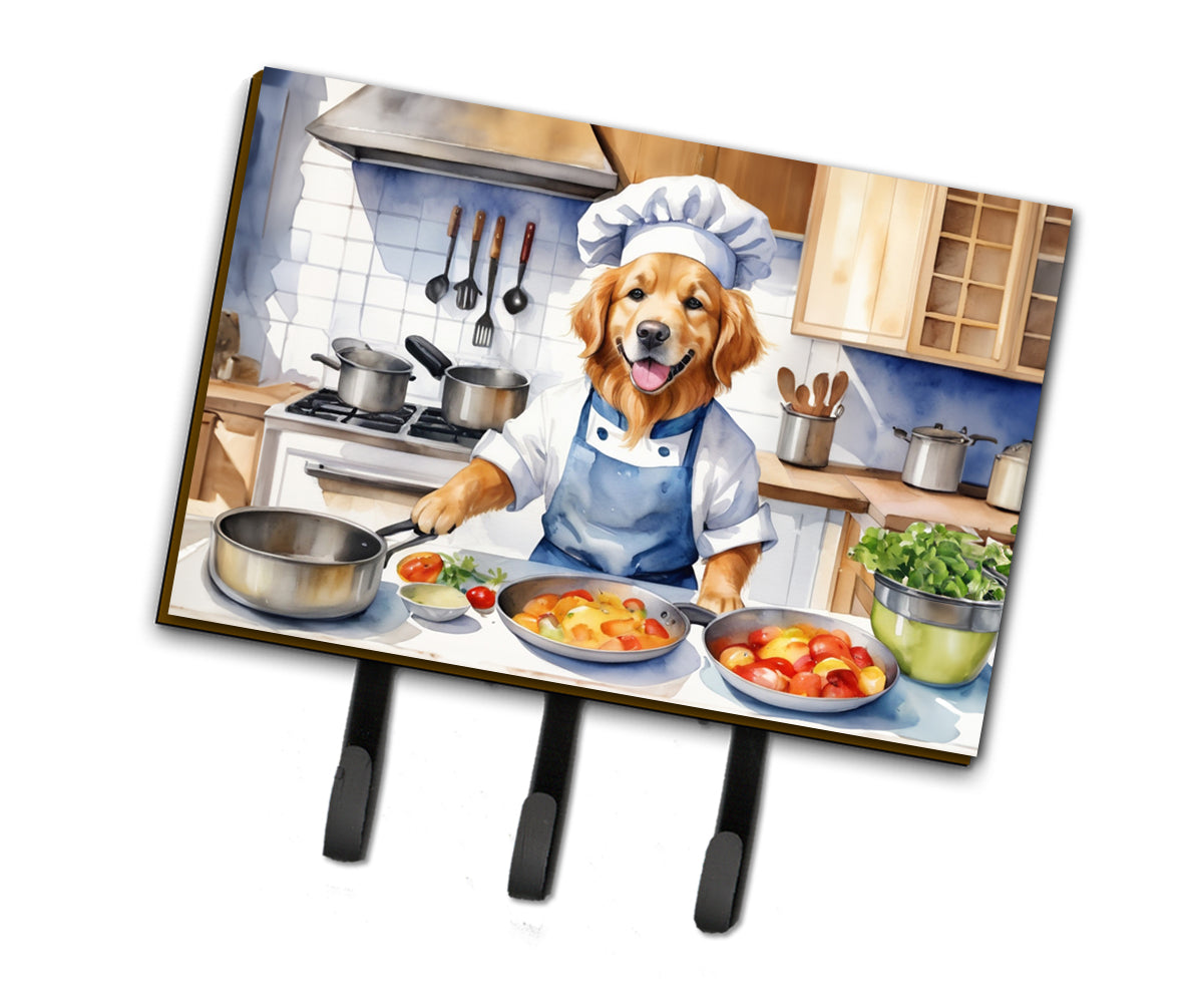 Buy this Golden Retriever The Chef Leash or Key Holder