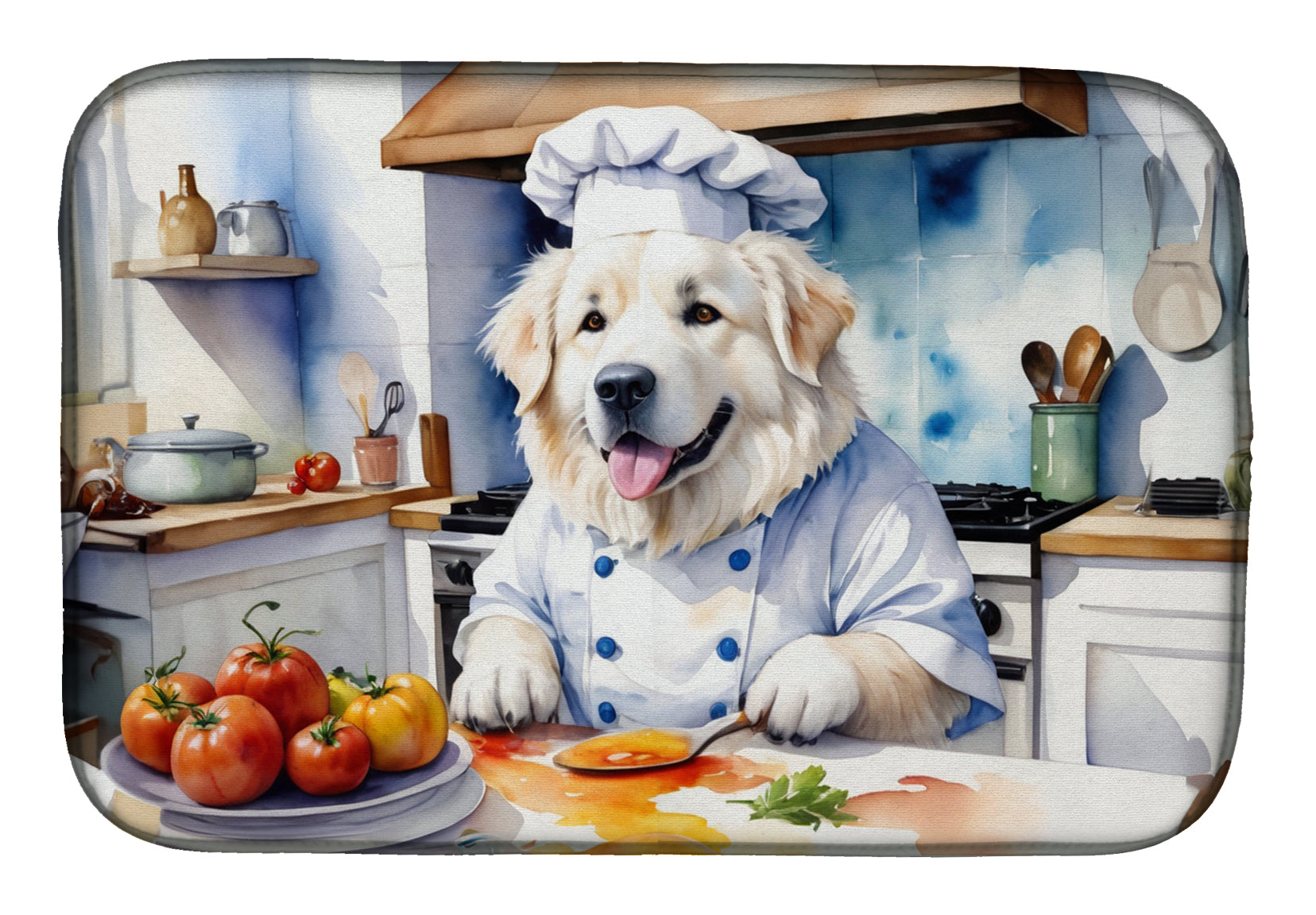 Buy this Great Pyrenees The Chef Dish Drying Mat