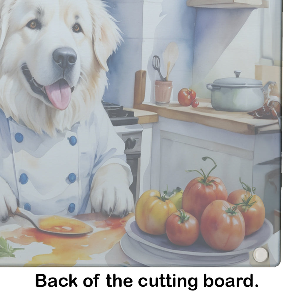 Great Pyrenees The Chef Glass Cutting Board