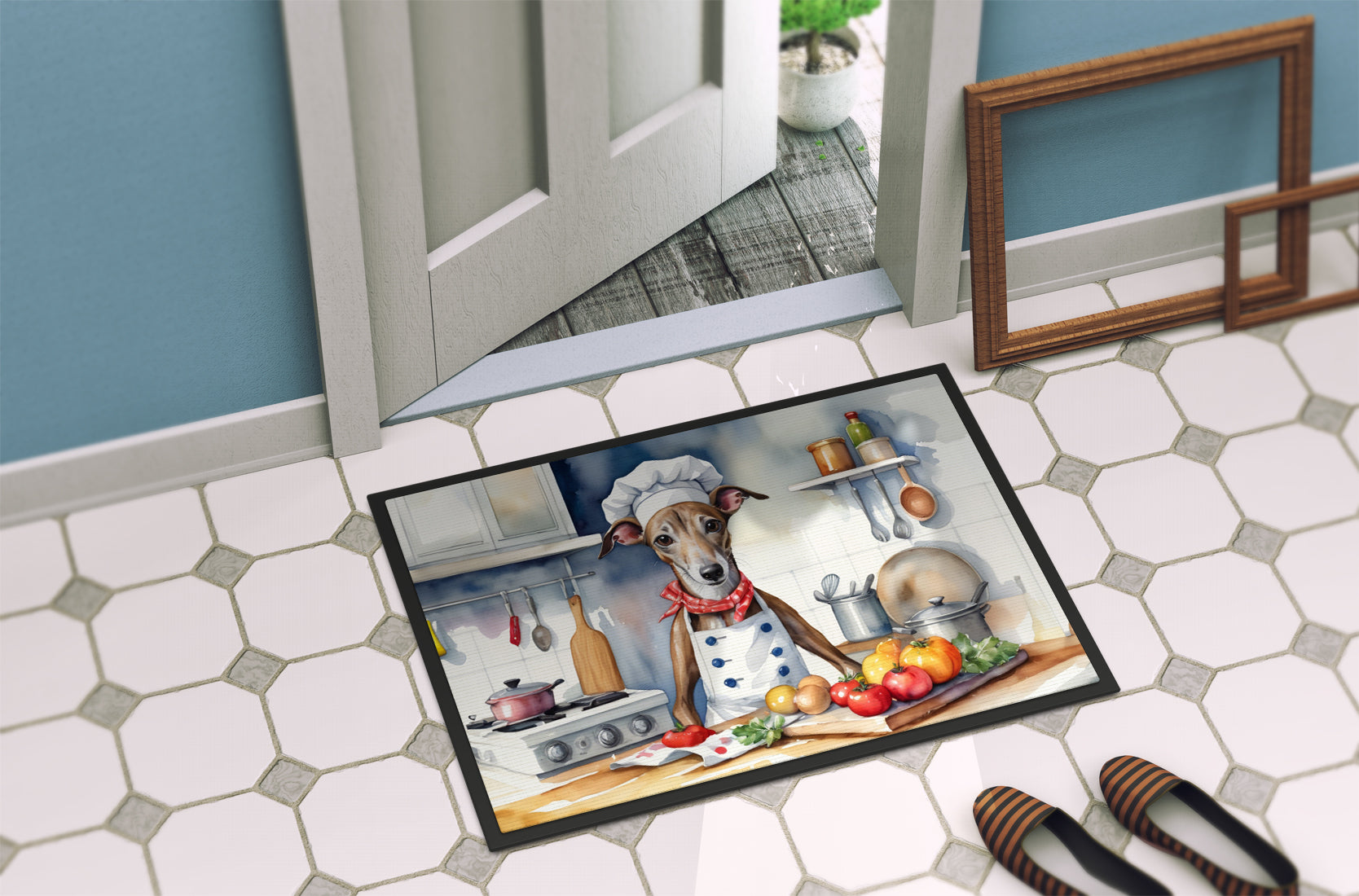 Greyhound The Chef Doormat