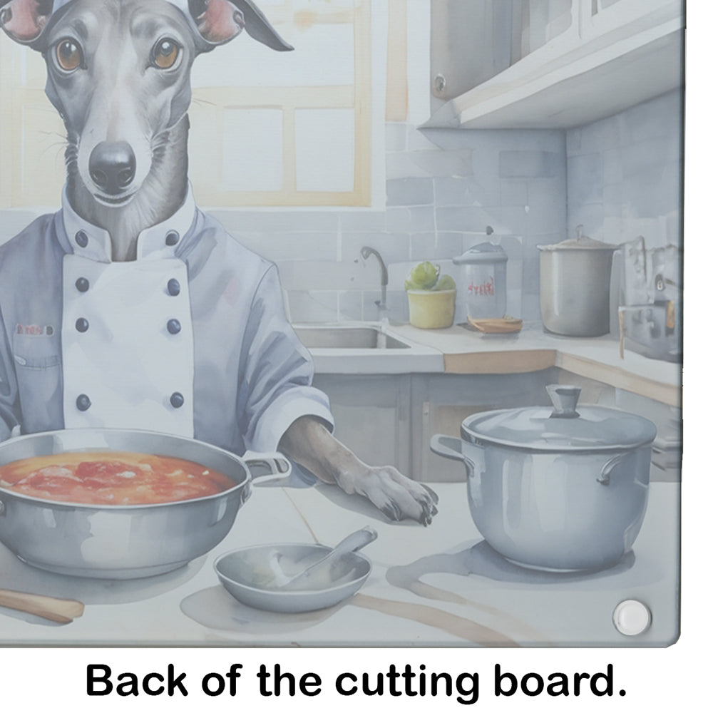Greyhound The Chef Glass Cutting Board