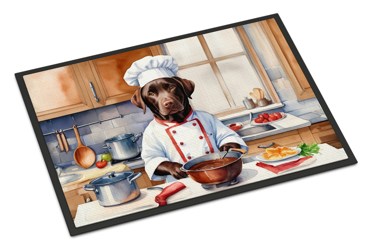 Buy this Chocolate Labrador Retriever The Chef Doormat