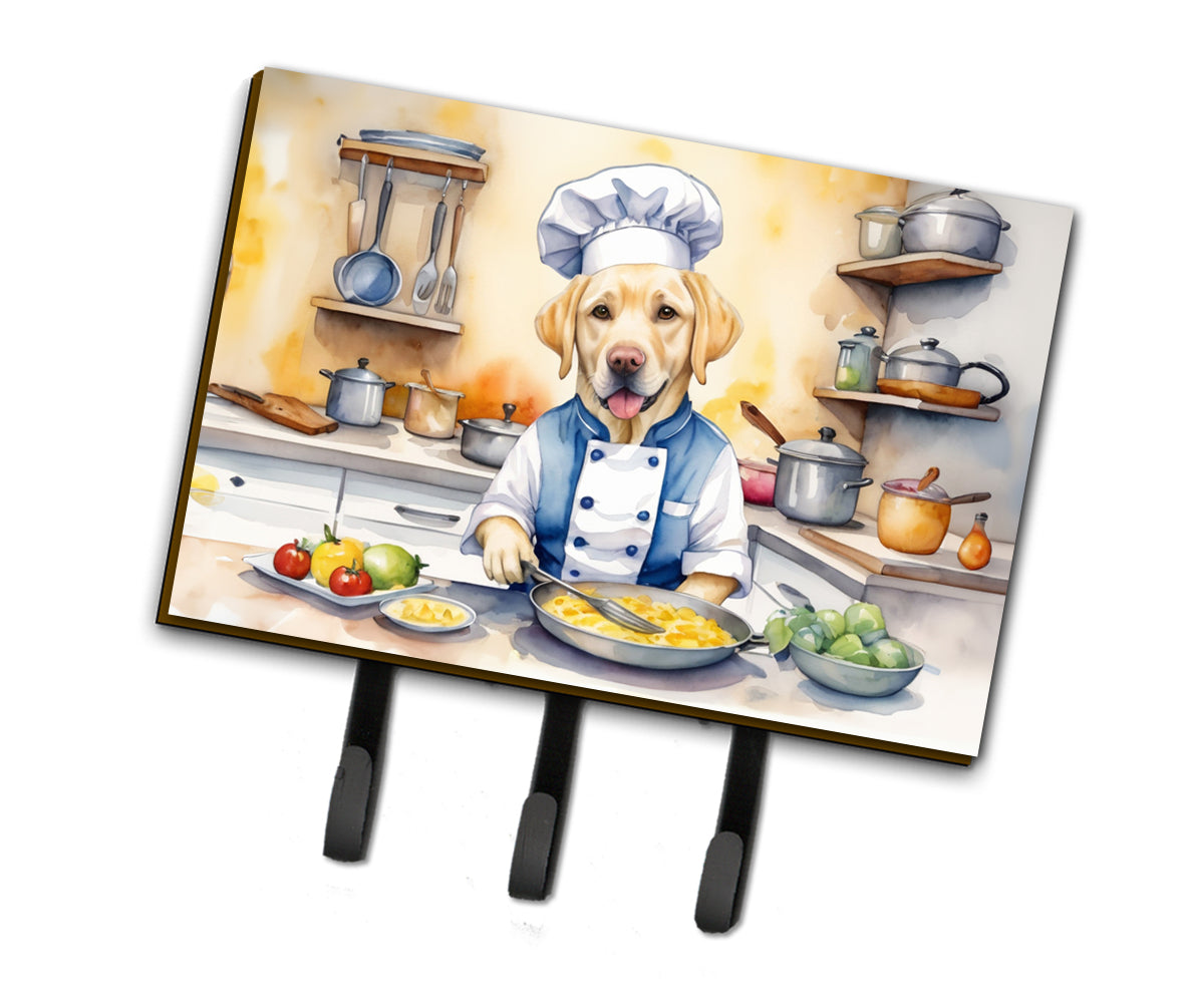 Buy this Yellow Labrador Retriever The Chef Leash or Key Holder