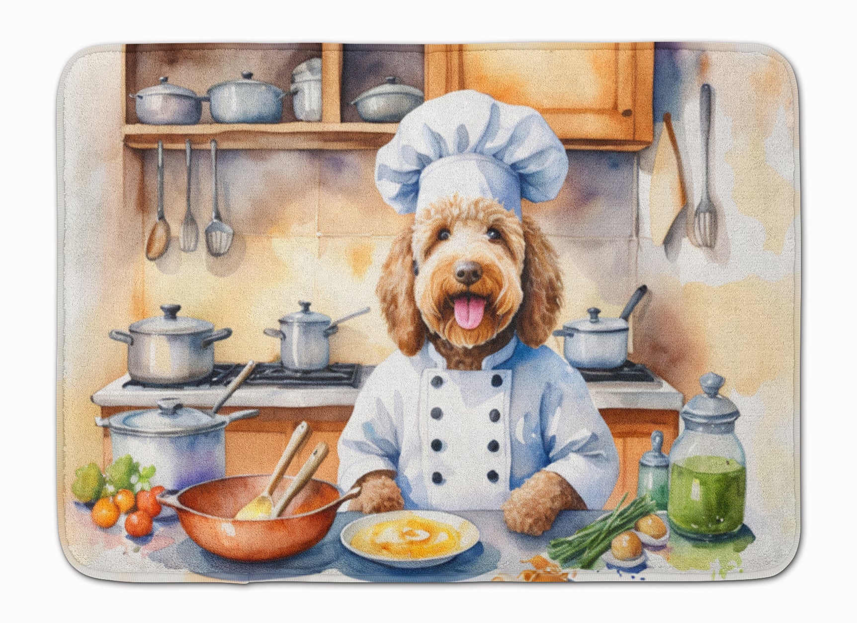 Buy this Labradoodle The Chef Memory Foam Kitchen Mat