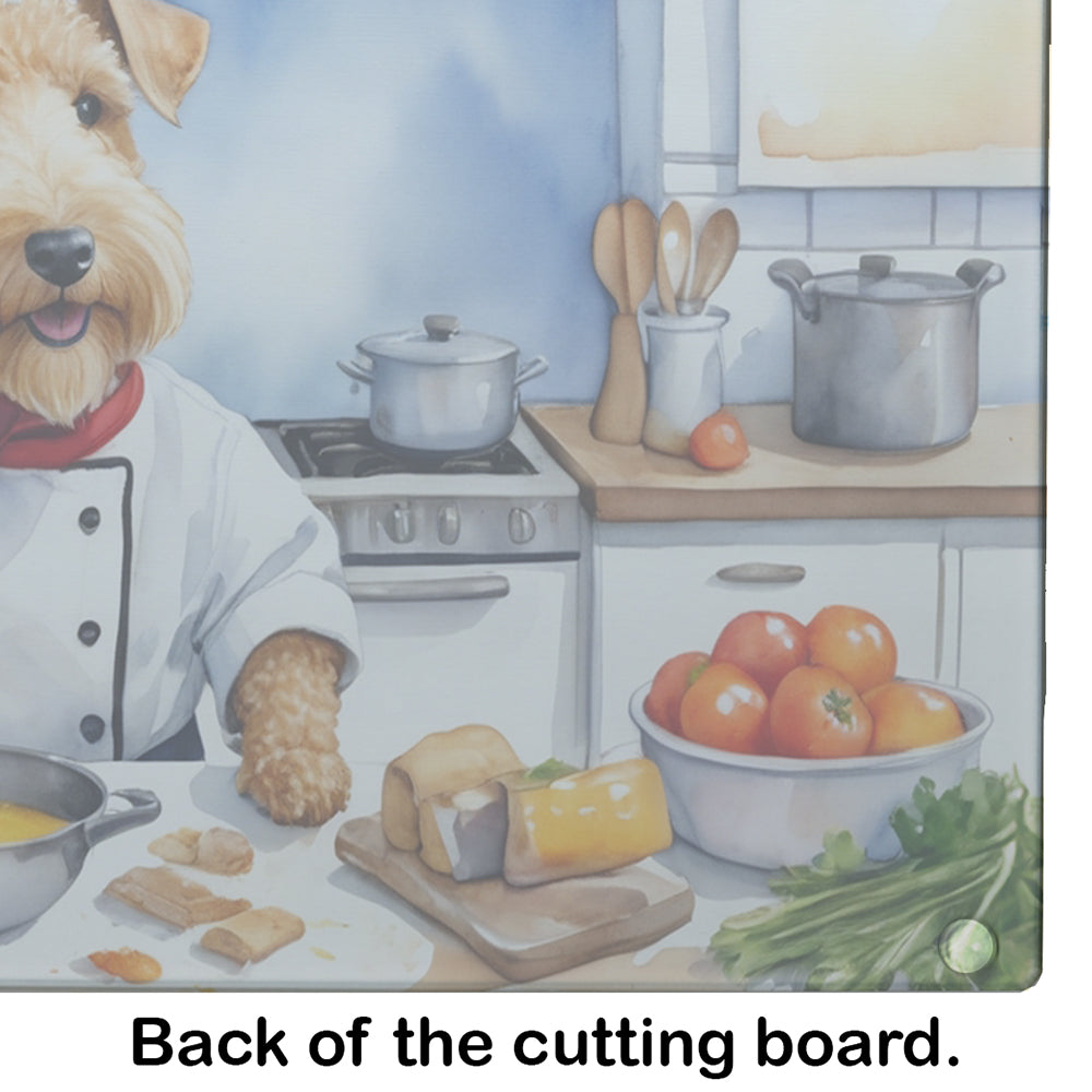 Lakeland Terrier The Chef Glass Cutting Board